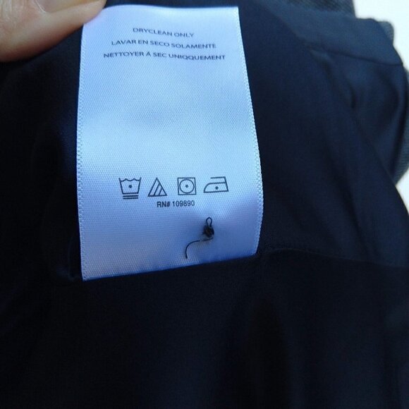 Melissa McCarthy Seven7 Women's Gray Blazer Size L NWT Open Front Notch Collar - Picture 12 of 14